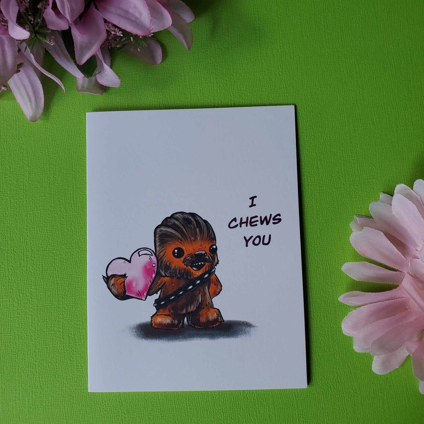 "I Chews You" Greeting Card