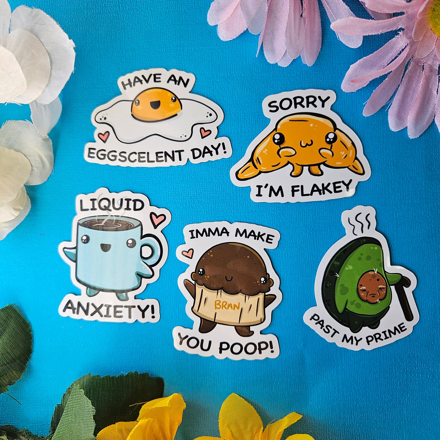 Sorry I'm Flakey! Croissant Sticker