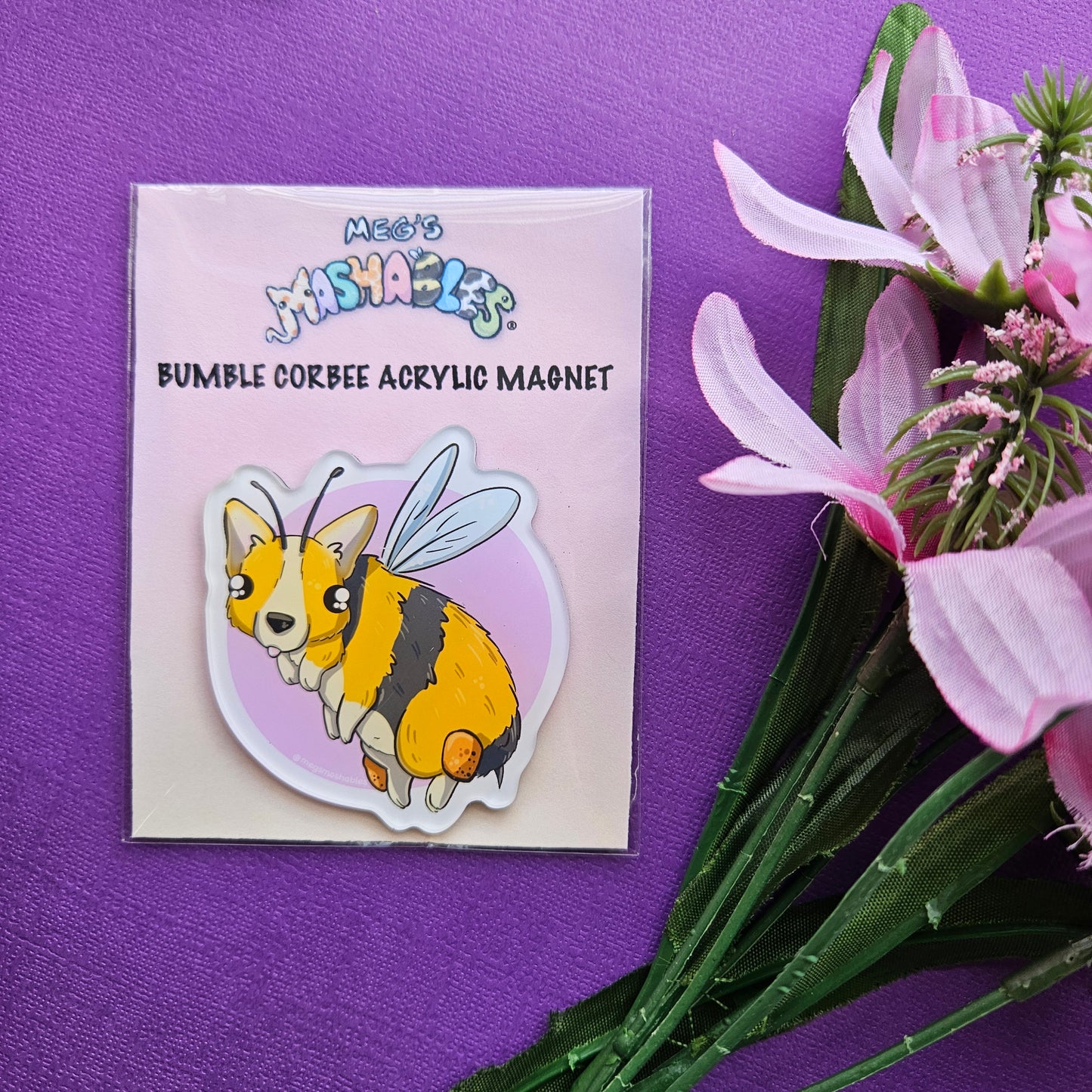 Corgi Acrylic Magnet Pack (8 magnets)