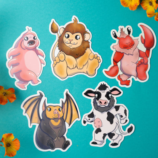 Mashquatch Sticker Pack (5 Stickers)