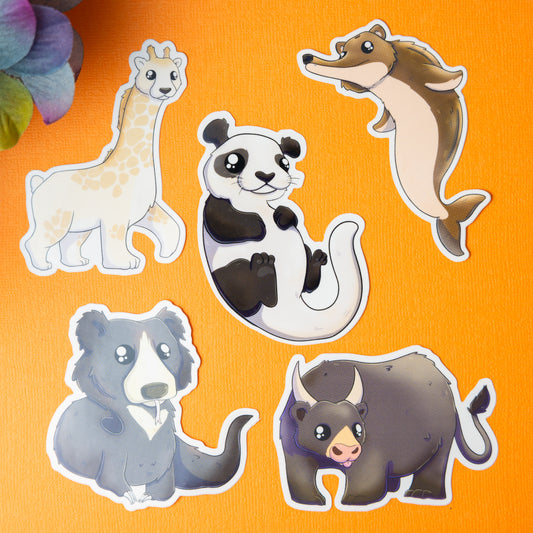 Bearable Sticker Pack (5 Stickers)