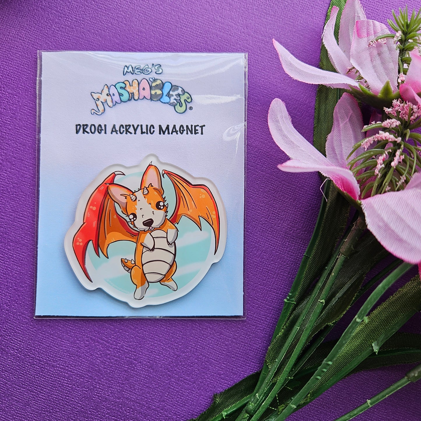 Corgi Acrylic Magnet Pack (8 magnets)