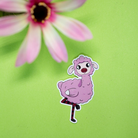 Fleep Sticker (flamingo + sheep)