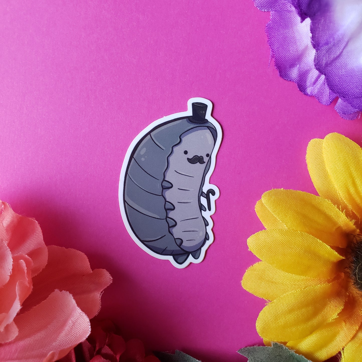 Gentleman Isopod Sticker