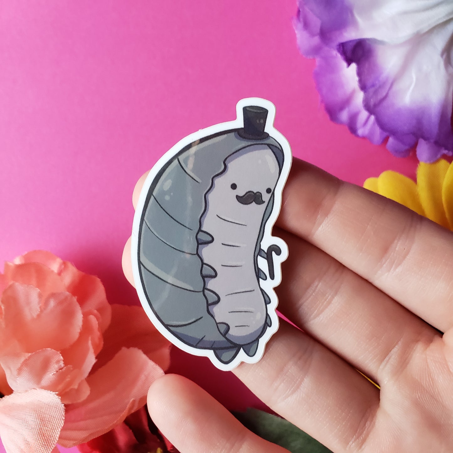 Gentleman Isopod Sticker