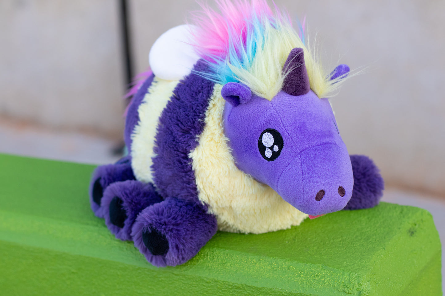 Bumblecorn Plush: Bumblebee + Unicorn