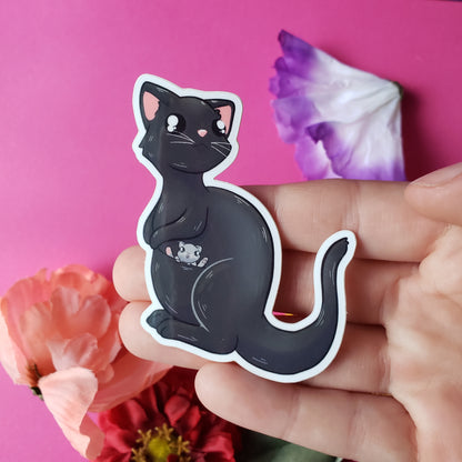 Cataroo Sticker (cat + kangaroo)