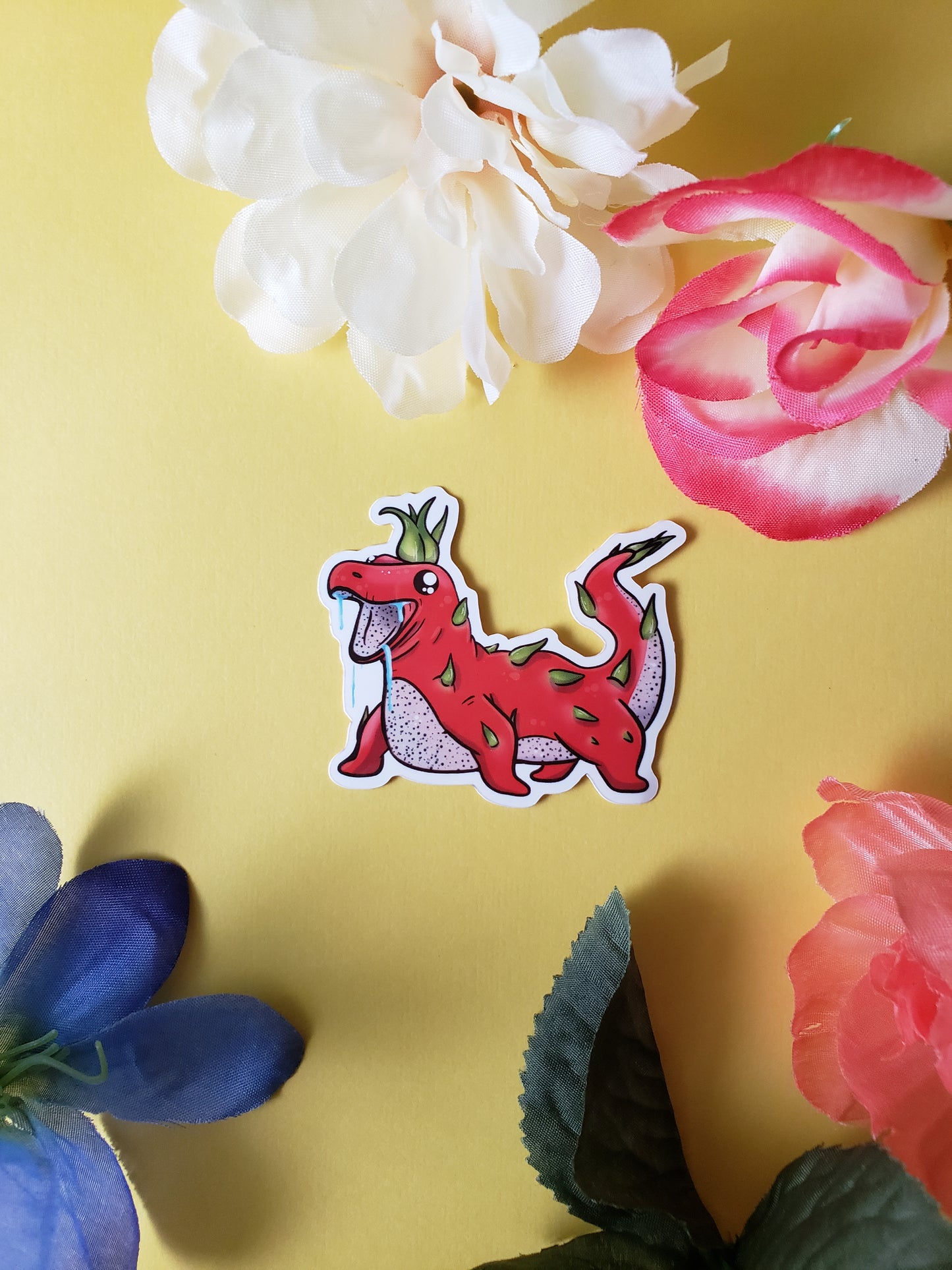 Komodo Dragon Fruit Sticker