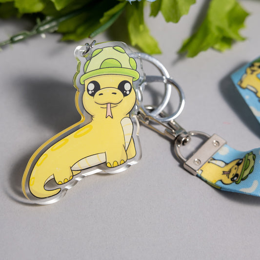 Snurtle Keychain & Lanyard