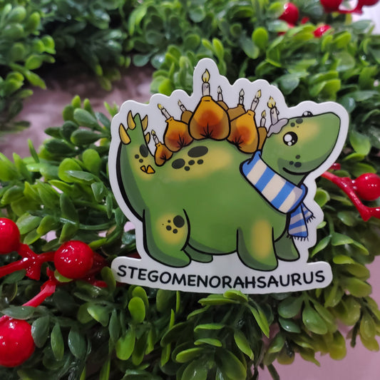 Stegomenorahsaurus Sticker