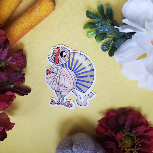 Turmmy Sticker (turkey + mummy)