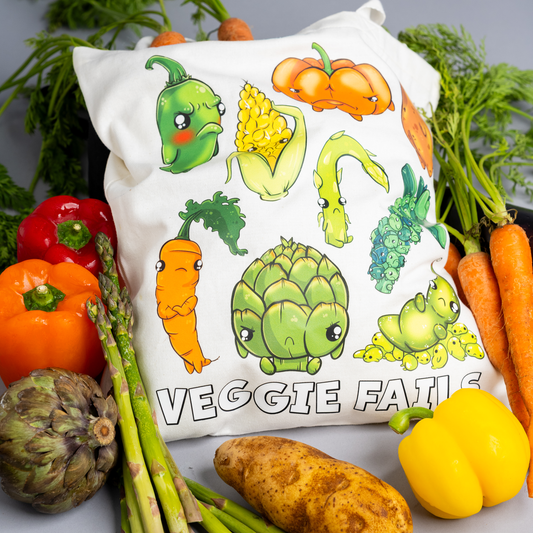 Veggie Fails Tote Bag