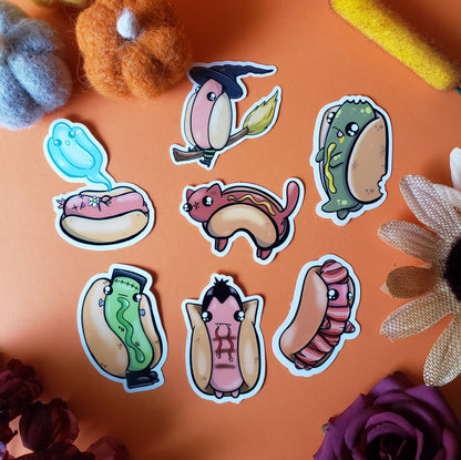 Halloweenies Sticker Pack (7 stickers)