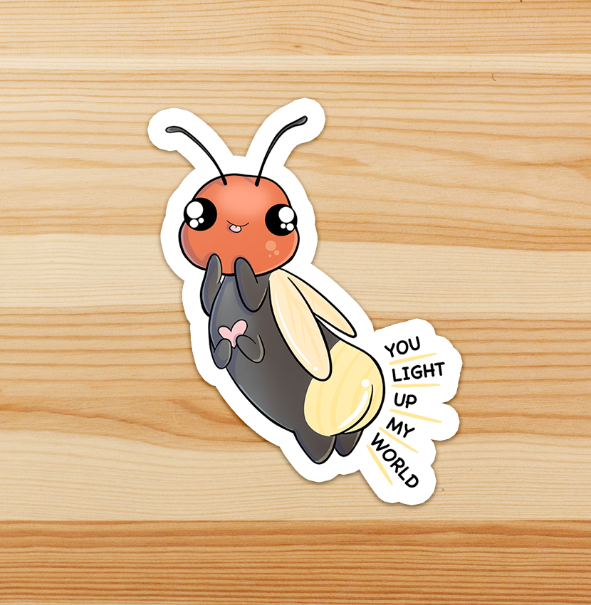 Love Bug Sticker Pack (5 stickers)