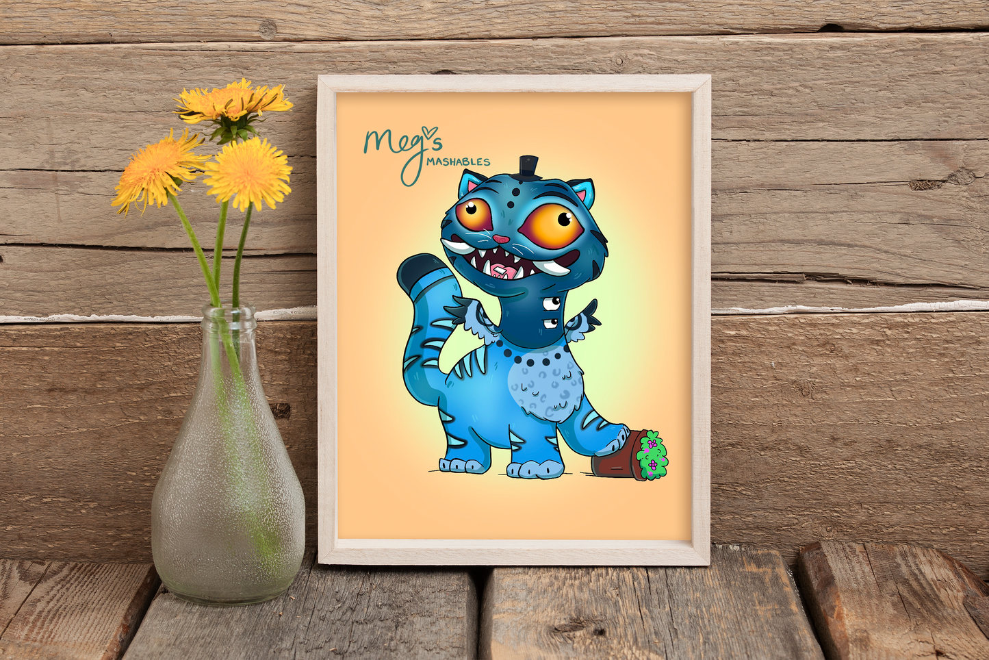 Suppie 5x7 Print  (sussie + derpy from 'Kpop Demon Hunters')